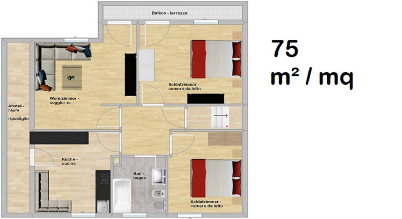 Appartements Stoll Innichen Buitenkant foto